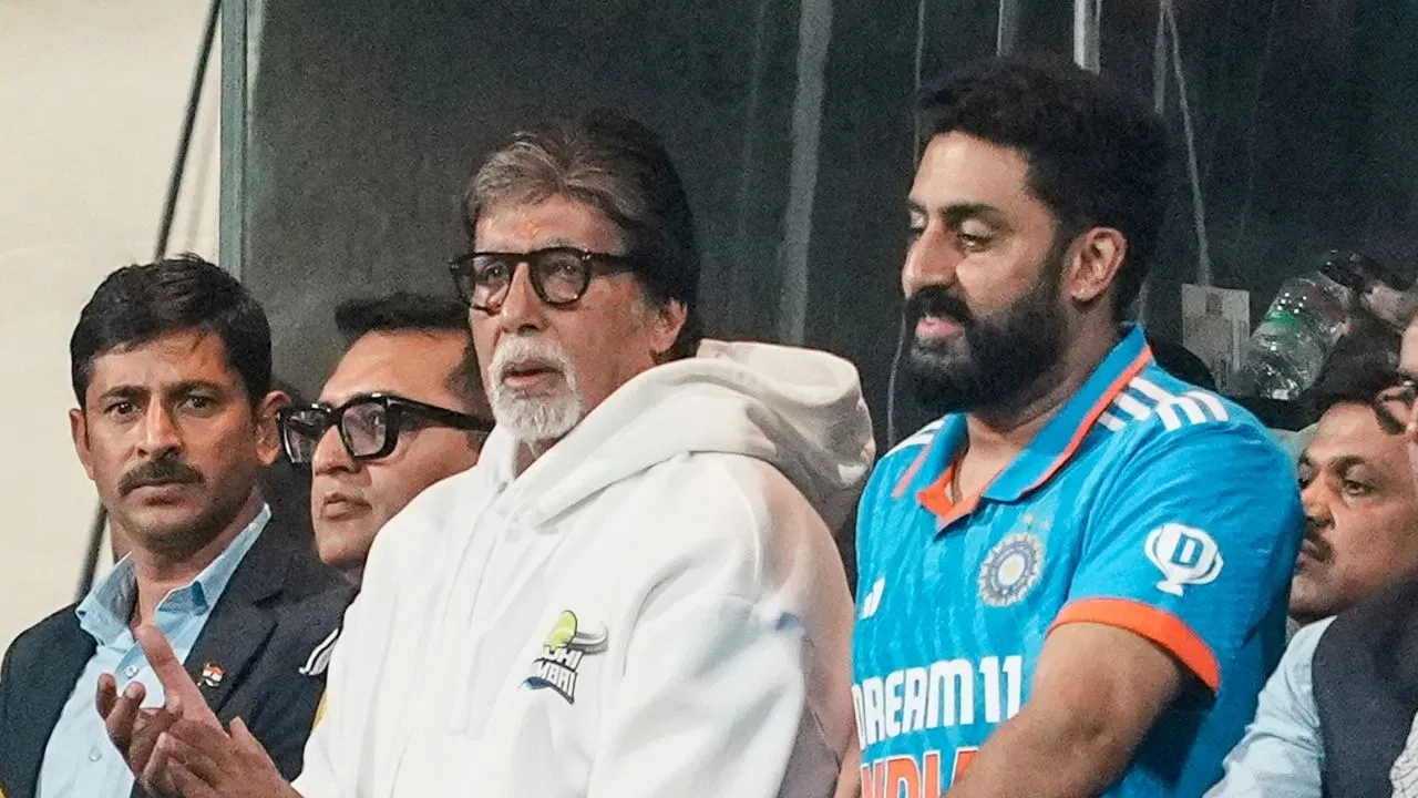 Amitabh at Wankhade Stadium