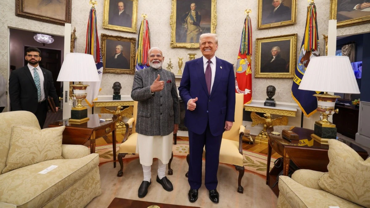 MODI Trump Meet