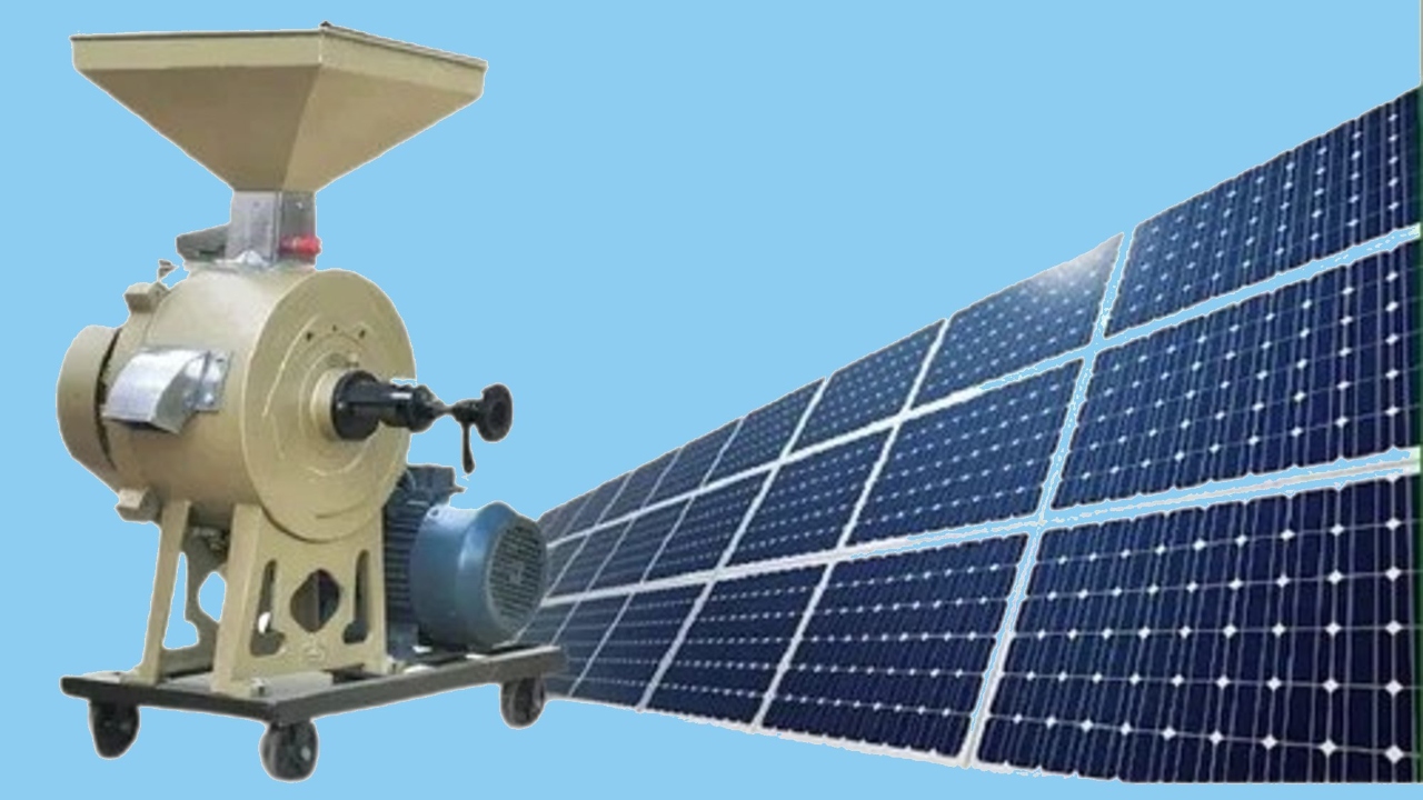 Solar Flour Mill Chakki