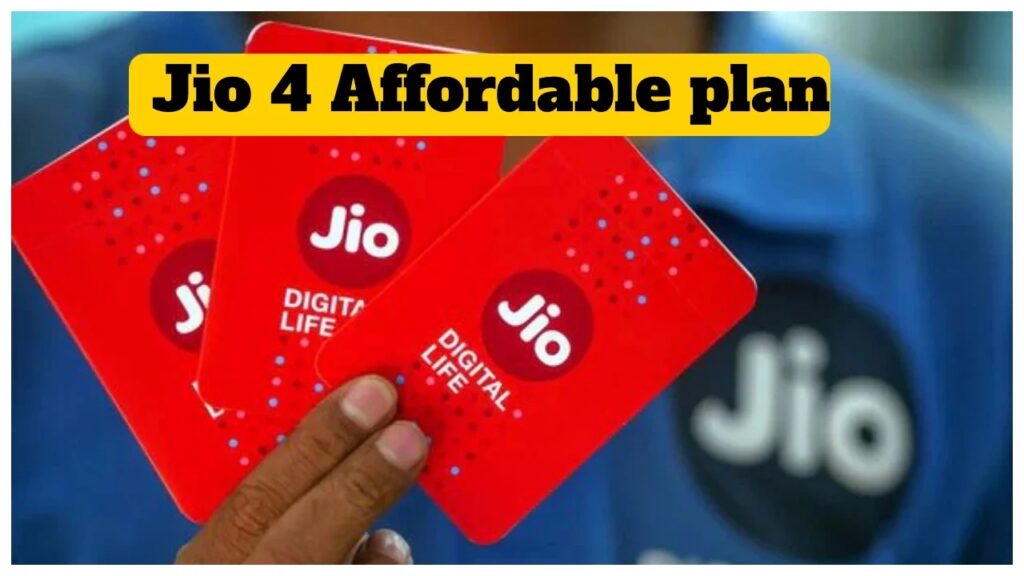 4 Affordable Jio Plans